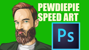 PewDiePie Speed Vector Art |  Adobe Photoshop