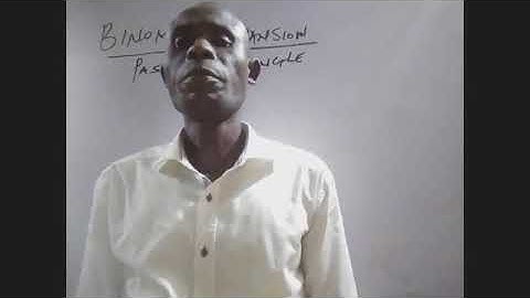 BINOMIAL EXPANSION 1(Pascal