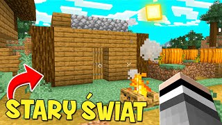 WCHODZĘ na MÓJ STARY ŚWIAT HARDCORE po ROKU PRZERWY w Minecraft!