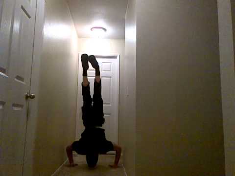 Max set of 15 handstand push ups!!!