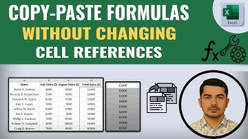 Excel Trick: Copy Formulas Without Messing Up References