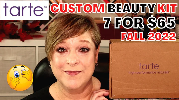 TARTE CUSTOM BEAUTY KIT FALL 2022 | 7 PRODUCTS FOR $65!