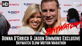 Donna D'Errico & Jason Simmons Exclusive - Baywatch Slow Mo Marathon