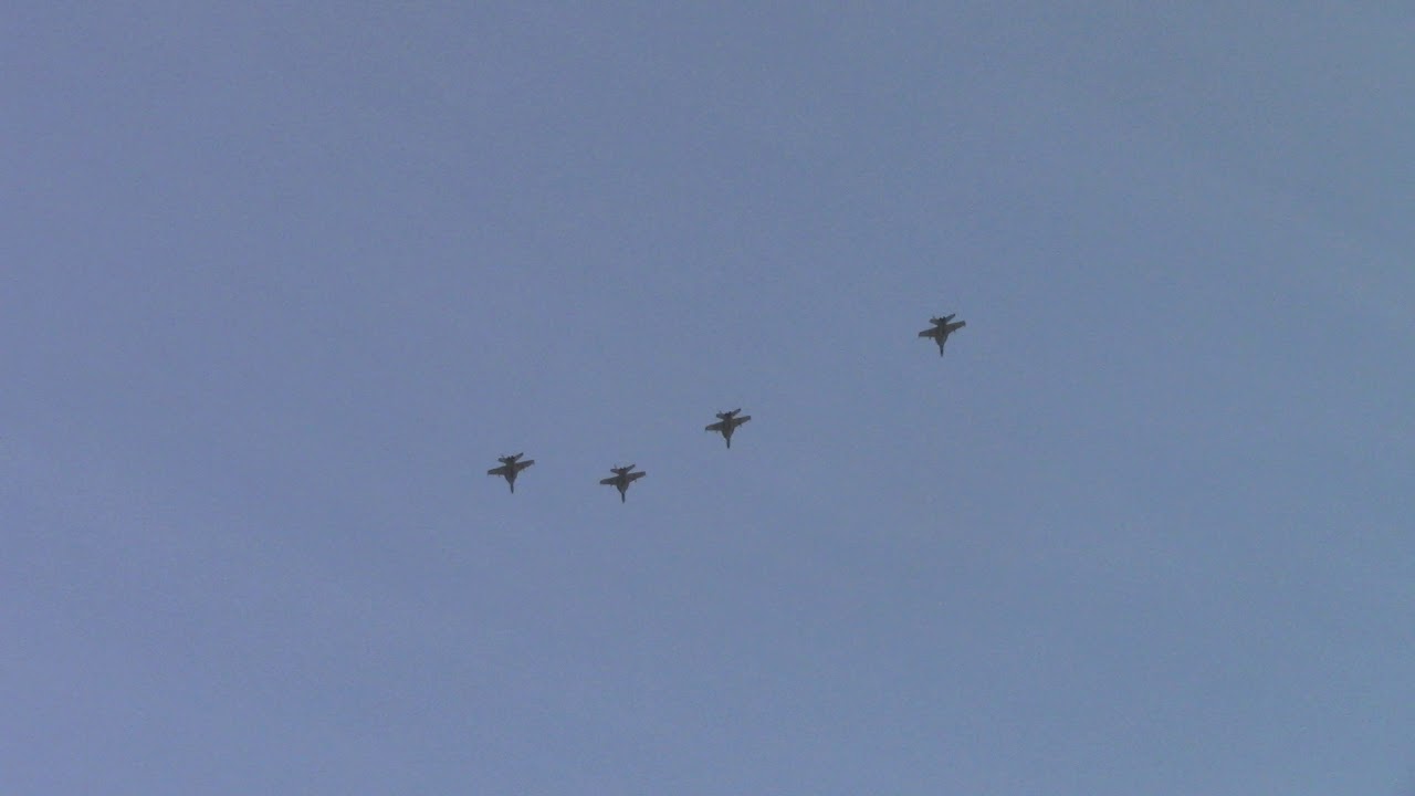 Full Hd 60Fps: Four Fighter Jets Fly Over My House 5/27/19 - Youtube