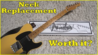 NEW NECK for my Fender Telecaster - Was it worth it?