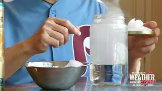 Make a Cloud in a Jar! Weather Education Week Experiment | NBC10 Philadelphia image