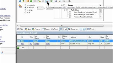 Eblasts -Setting people up to receive test (draft) emails