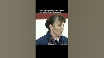 Astronauts Forget Gravity When They Return to Earth! #astronaut #space #gravity