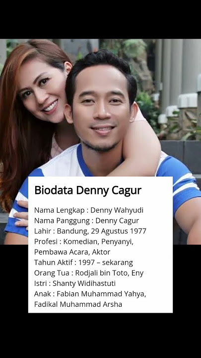 DENNY CAGUR, BIODATA TERBARU
