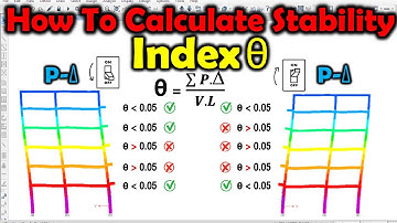 How To Calculate Stability Index θ In ETABS (ACI-19)