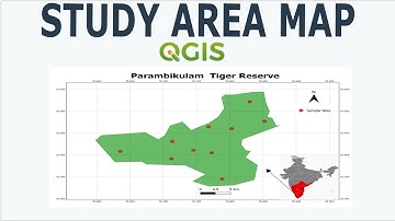 Prepare Study Area Map Easily |QGIS
