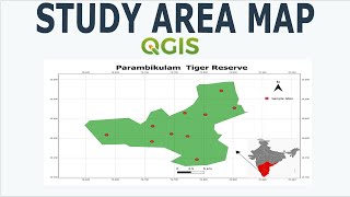 Prepare Study Area Map Easily |QGIS screenshot 5