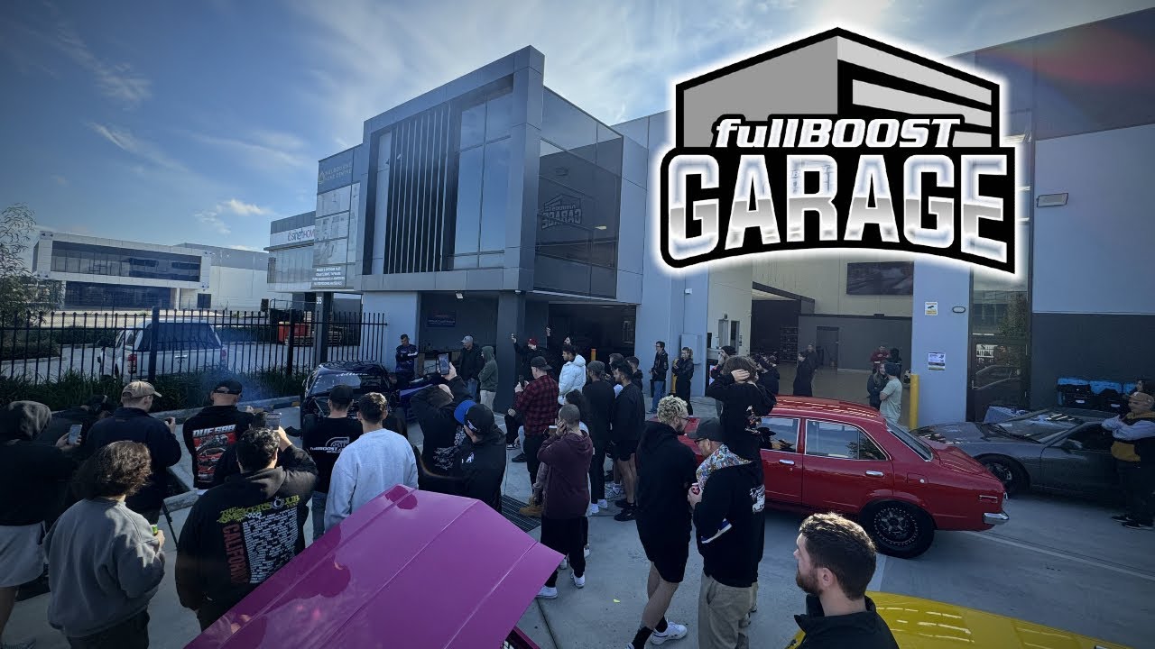 FULLBOOST Garage - Open Day Workshop Launch Cars And Coffee - YouTube