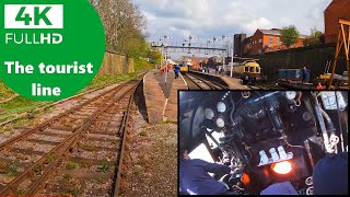 Cab Ride On The East Lancashire Railway - Full Footplate & Buffer Ride On A Steam Train In 4k UHD