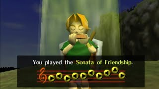 Video thumbnail of "Song: Sonata of Friendship (Ocarina of Time)"