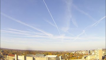 2022 October 28 - Long-lived Contrails (West view)