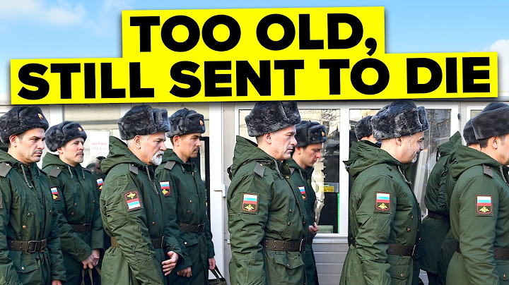 Russia Starts Sending GRANDPAS to the Front Lines… OUT OF SOLDIERS