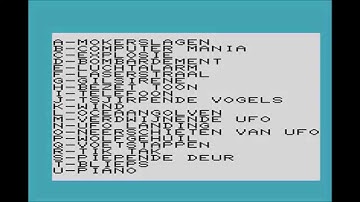 Geluiden (demo) for the Commodore VIC-20 / Commodore VC-20