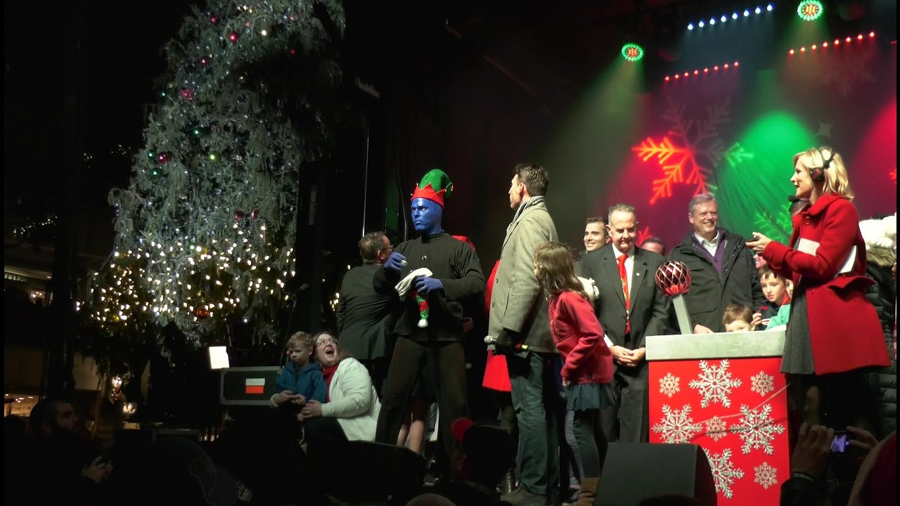 Faneuil Hall Tree Lighting Spectacular in 4K Panasonic UX90 YouTube