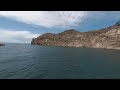 LST 65 st Sailing Sail Boat Greece Santorini Volcano Caldera Aegean Sea TheTrek 3D VR180 VR 180