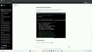 python windows event log