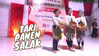 SALAK HARVEST DANCE PRESENTED BY BLOCK D OF PERUM KORPRI BADRAN