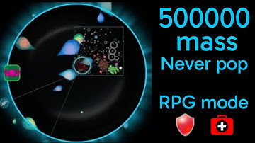 How to get 500K Mass and become bigger than the map in Nebulous.io