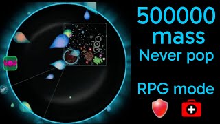 How to get 500K Mass and become bigger than the map in Nebulous.io