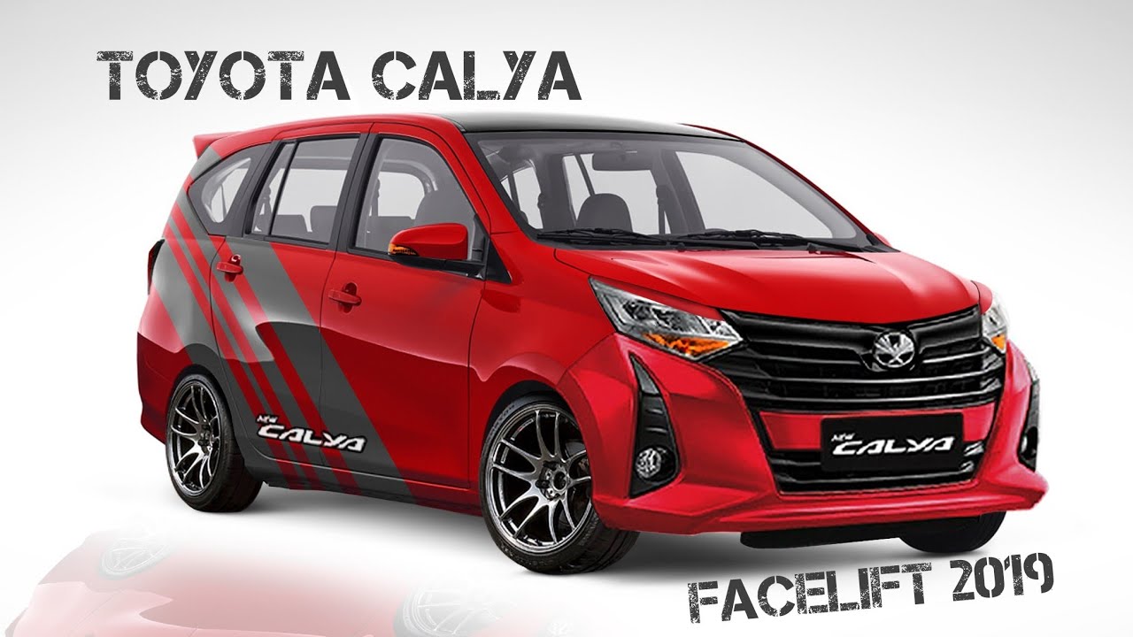 Toyota New Calya Pake Velg Kiwami Youtube