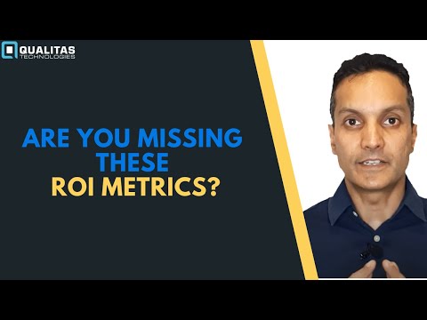 ROI Metrics Quality Control IOT Vision Inspection Qualitas Technologies