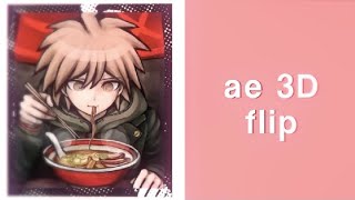 3D flip || after effects tutorial screenshot 5