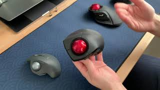 :   Logitech MX Ergo, Elecom Deft Pro  Elecom Huge