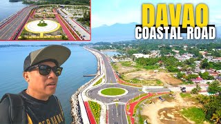 18-KM 34-BILLION DAVAO CITY COASTAL ROAD NOW @60% COMPLETE❓Gawens visits Davao