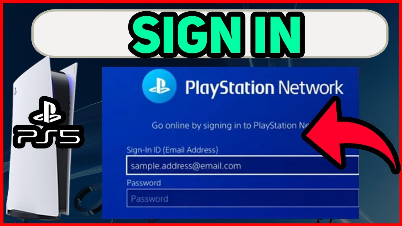 Ps5 Sign In PS5 HOW TO SIGN IN! - YouTube