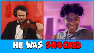 Pro Violinist Surprises Guy with HIP-HOP LULLABY