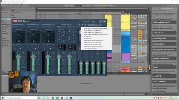 How to record music via mic in Ableton while streaming on OBS