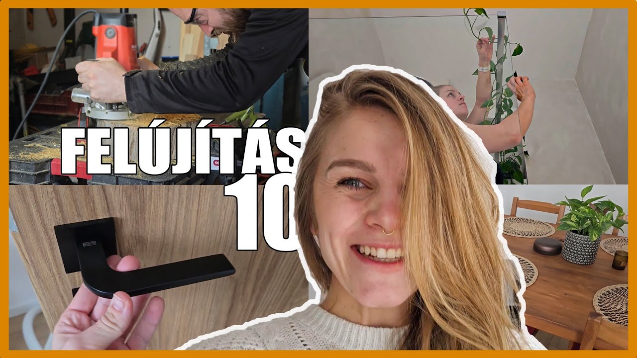 MI CSINÁLTUK AZ ÉTKEZŐASZTALT ✨🪑｜változások a házban｜FELÚJÍTÁS 10