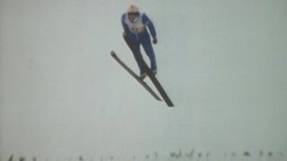 Matti Nykänen Wins Every Ski Jump Gold - Calgary 1988 Winter Olympics