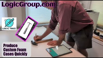 Quickly Trace patterns/tools/instruments & save dxf files for customized foam cutting & custom cases