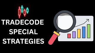 Tredcode Special Strategies | Trading cafe India #tradecode