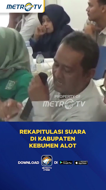 Rekapitulasi Suara di Kabupaten Kebumen Alot #shorts