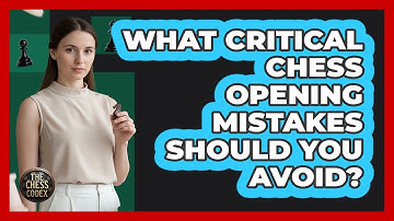 What Critical Chess Opening Mistakes Should You Avoid? - The Chess Codex