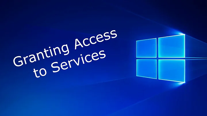 Windows 2016 Service Permissions