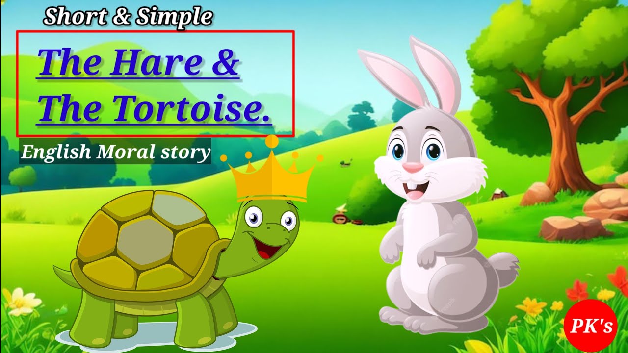 The Hare & The Tortoise | English Short Moral Story | English Kids ...