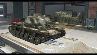 Исследуем КВ-1С в Tanks Blitz