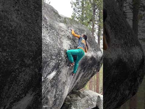 Beta Video for climb Camel Toe v9, Lake Tahoe