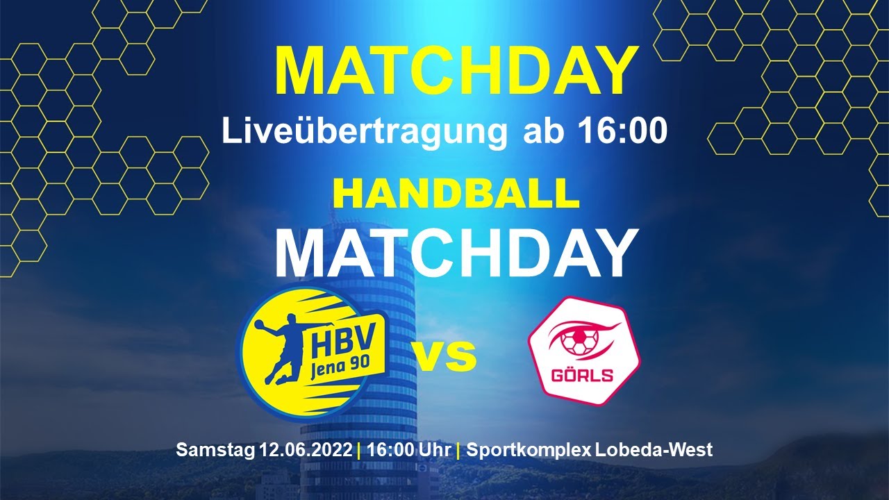 HBV Jena 90 vs Görlitzer HC (1. Frauen, MDOL)