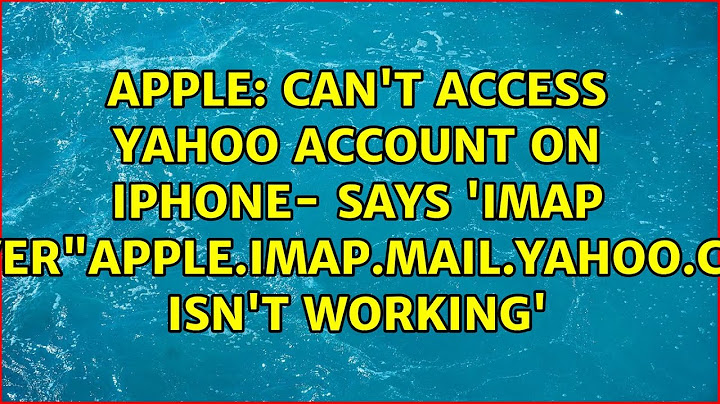 Lỗi apple.imap.mail.yahoo của máy iphone năm 2024
