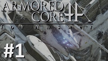 Armored Core: For Answer Playthrough #1 - Collared Route [RPCS3] (No Commentary)