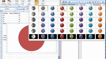 How to create a floating pie chart in Excel using VBA